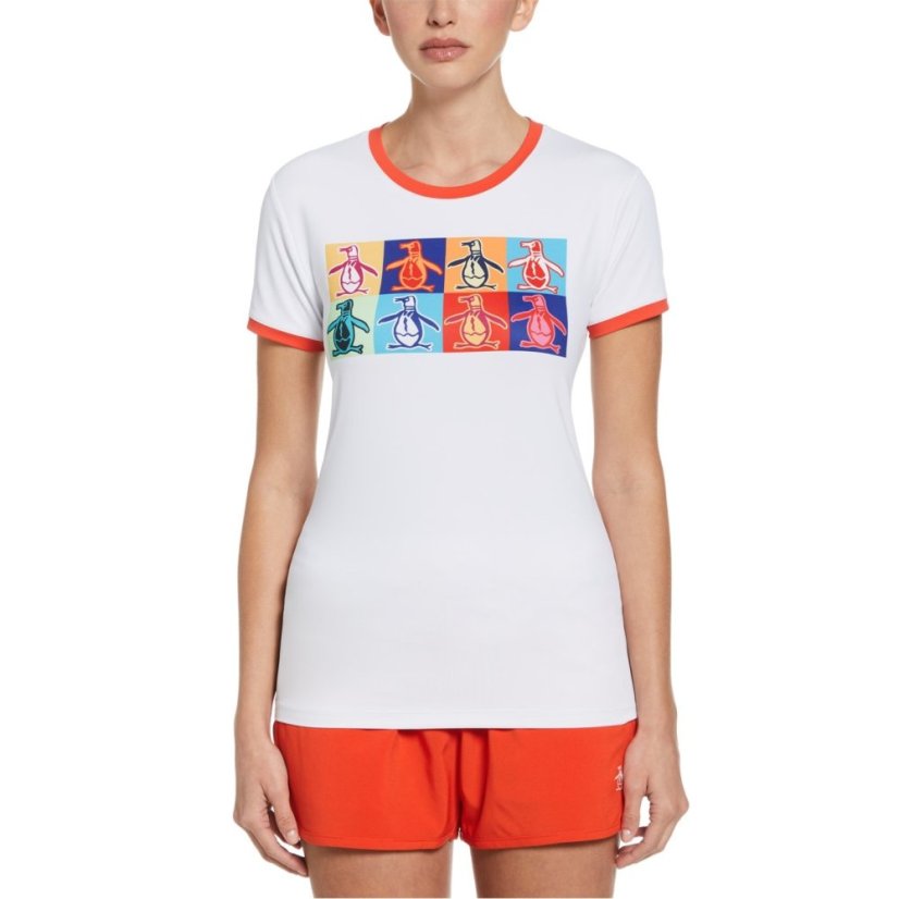 Original Penguin Pop Art Tee Ld99 Bright White