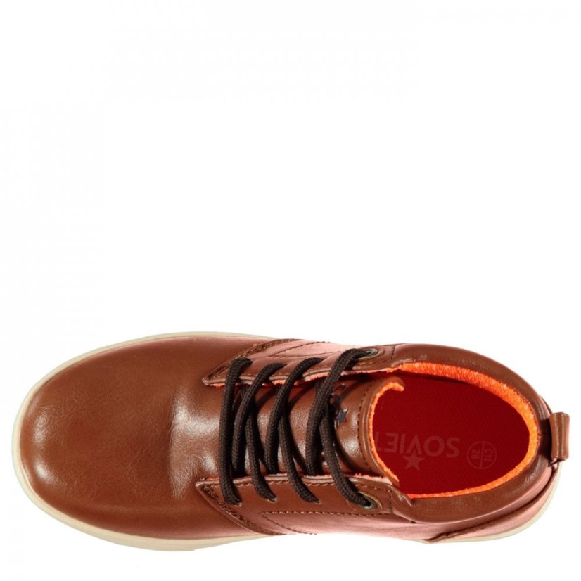 Soviet Whitehall Mid Boot Child Boys Tan