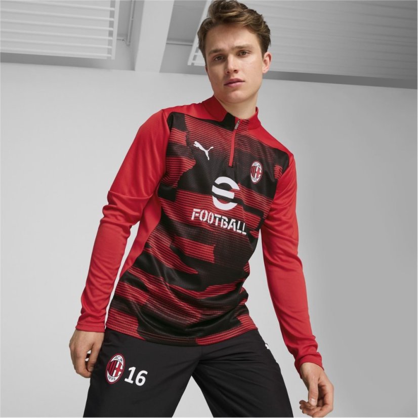 Puma AC Milan Pre Match Drill Top 2024 2025 Adults Red