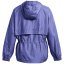 Under Armour Women's Rush Woven Full Zip Performance Training Jacket Purple