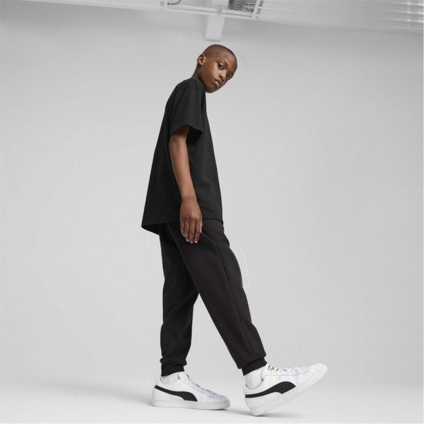 Puma No1 Logo Sweatpants Junior Boys Black