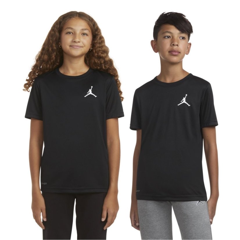 Air Jordan Air DriFit T Shirt Junior Boys Black