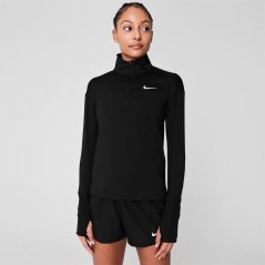 Nike Pacer Women's Long-Sleeve 1/2-Zip Running Top Black