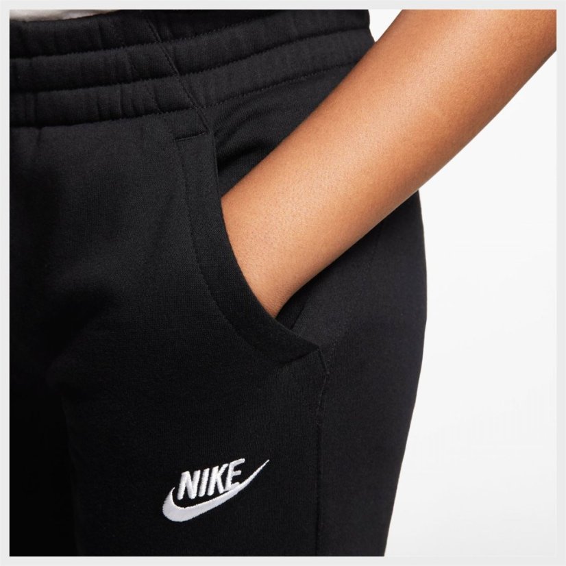 Nike Fleece Tracksuit Junior Boys Black/White