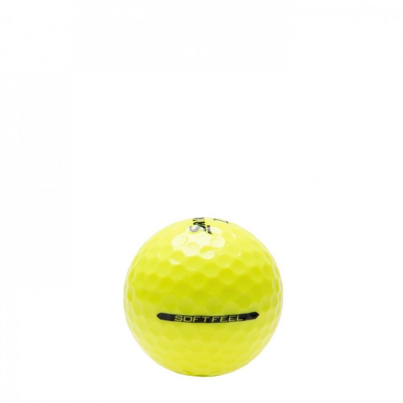 Srixon Soft Feel Golf Balls 12 Pack Yellow
