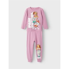 Name It Kids' Paw Patrol Long-Sleeve Pyjama Set Mauve Orchid