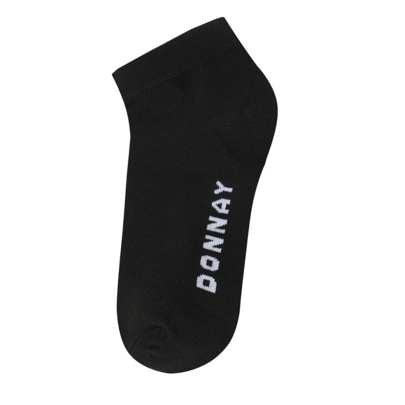 Donnay 10 Pack Trainer Socks Mens Black