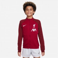 Nike Liverpool Anthem Away Jacket 2023 2024 Juniors Red/White