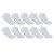 Donnay 10 Pack Trainer Socks Mens White