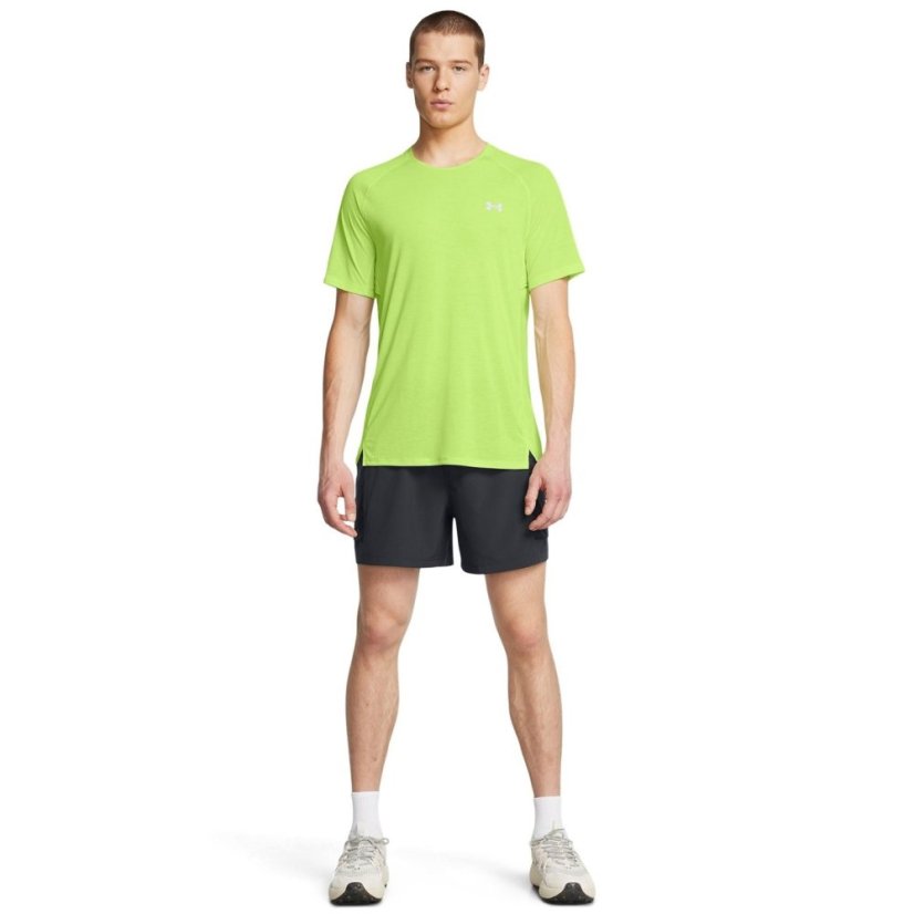 Under Armour Men's Short-Sleeve Performance Running Top Green