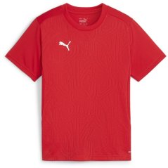 Puma Kids' Teamfinal Training Short-Sleeve Performance T-Shirt Puma Red