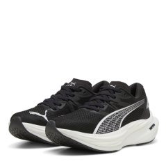 Puma Deviate Nitro 3 Fade Road Running Shoes Womens Black/White