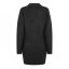 Bench Ladies Cable knitted Dress Black Marl