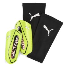 Puma Ultra Light Shin Guards Lime/Black