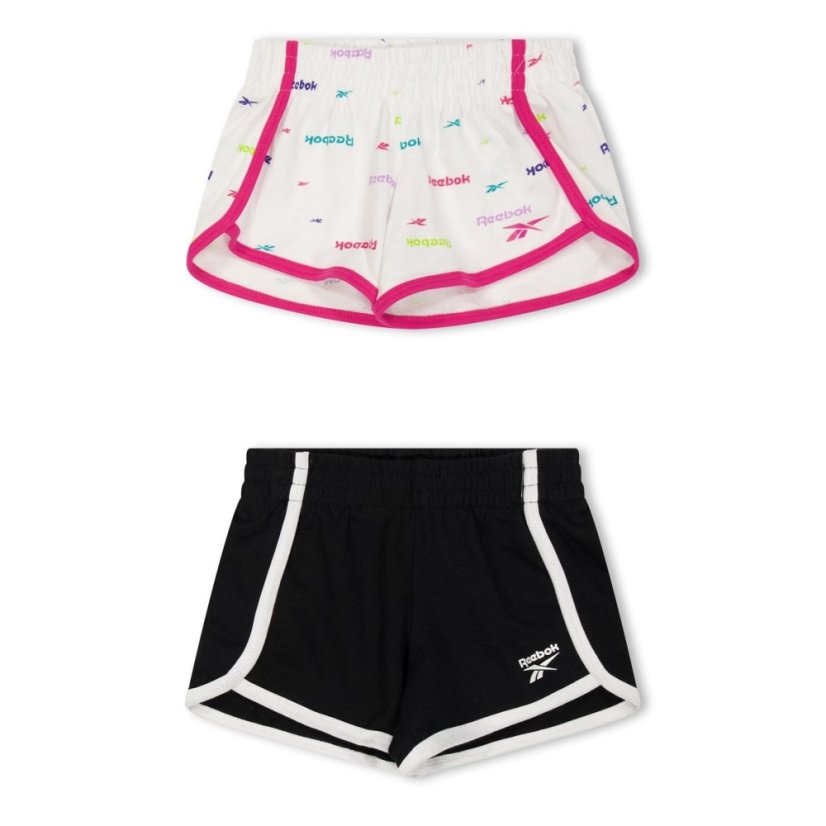 Reebok Kids' Jogger Jersey Shorts White