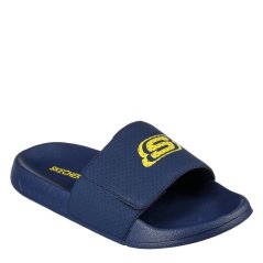 Skechers Men's Sports Sandals Navy/Yellow