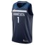Nike Minnesota Timberwolves Edwards #5 Jersey Blue