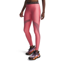 Under Armour Womens HeatGear® Mesh Performance Gym Legging Pink/Posh Pink