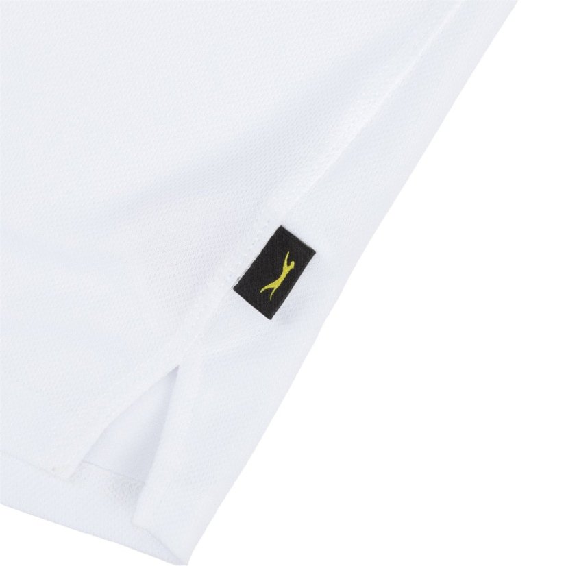 Slazenger Court Polo Shirt Junior White