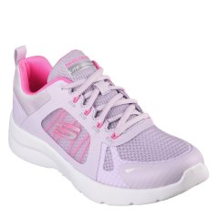 Skechers Women's Casual Low-Top Trainers Lavender/Pink