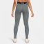 Nike Pro Girls Tights Carbon Heather