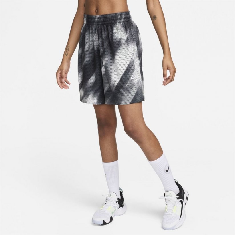 Nike Swoosh Fly Women's Basketball Shorts Black/White