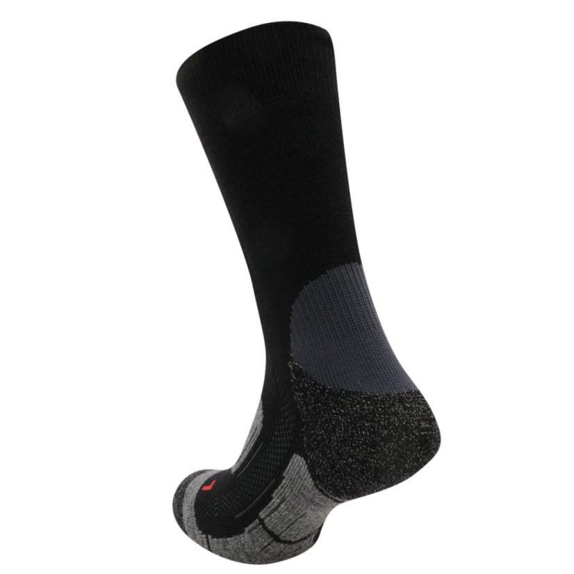 Karrimor 2Pk Trekking Socks Juniors Black