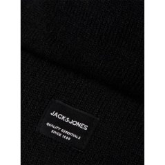 Jack and Jones DNA Cotton Beanie Mens Black