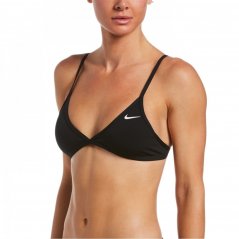 Nike HydraStrong Solid Bikini Top Womens Black