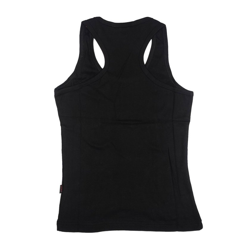 Miss Posh Vest Top Ladies Black