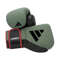 adidas Combat 50 Boxing Gloves Green