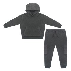Firetrap Infant Boys 2pc Jogger Set Charcoal