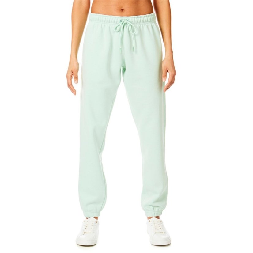 Light and Shade Cuffed Joggers Ladies Misty Jade