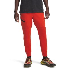 Under Armour Men's Unstoppable Closed Hem Fleece Joggers Surplus Orange