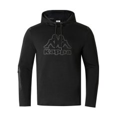 Kappa Tech FL Mens Sweat Pullover Hoody Black