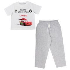 Linea Personalised Christmas Infant Disney PJs Cars