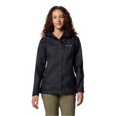 Columbia Women's Arcadia Packable Waterproof Jacket Black
