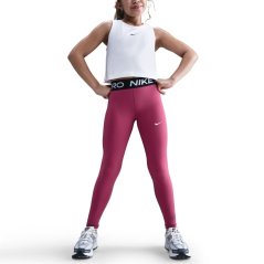 Nike Pro Girls Tights Sweet Beet