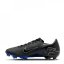 Nike Mercurial Vapour 15 Academy Firm Ground Football Boots Black/Chrome