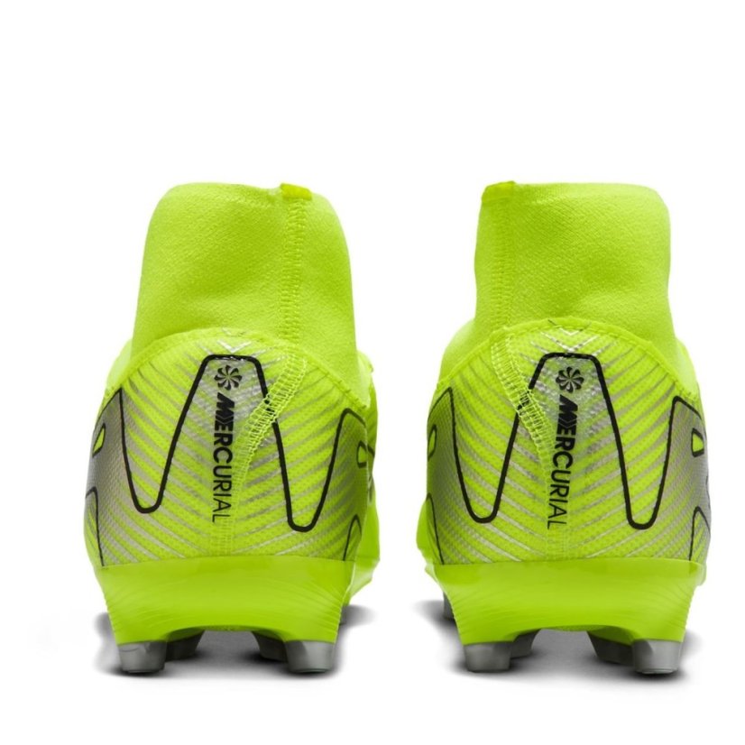 Nike Zoom Mercurial Superfly 10 Academy Adults Firm Ground Football Boots Volt/Black