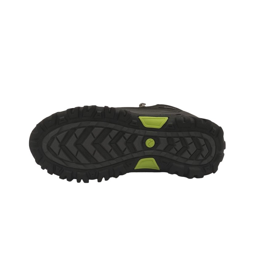 Gelert Softshell Boots Juniors Black/Lime