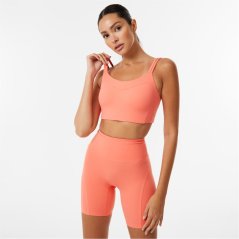 USA Pro x Sophie Habboo Moulded Cup Sports Bra Coral