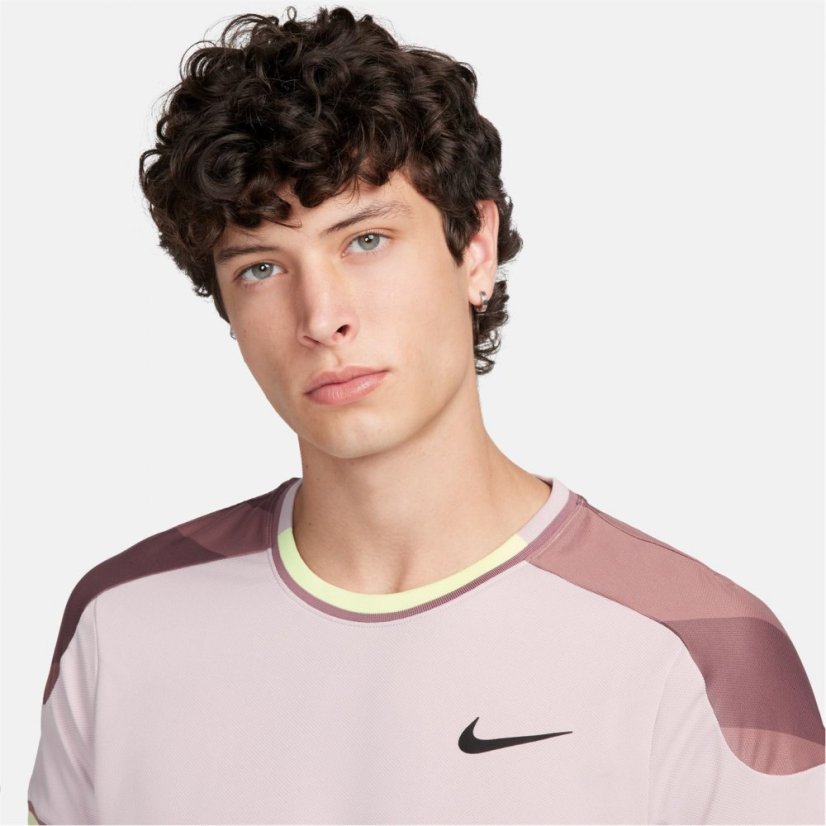 Nike Dri-FIT Slam Men's Tennis Top Platinum Violet