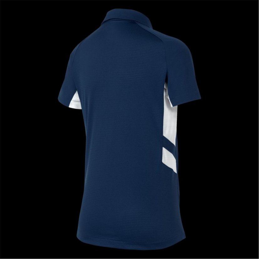 Nike Unisex Kids' Hockey Polo Shirt Obsidian/White