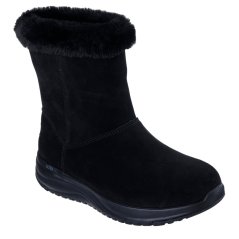 Skechers On-The-Go Stellar-Sweet Bliss High-Top Trainers Womens Black/Black