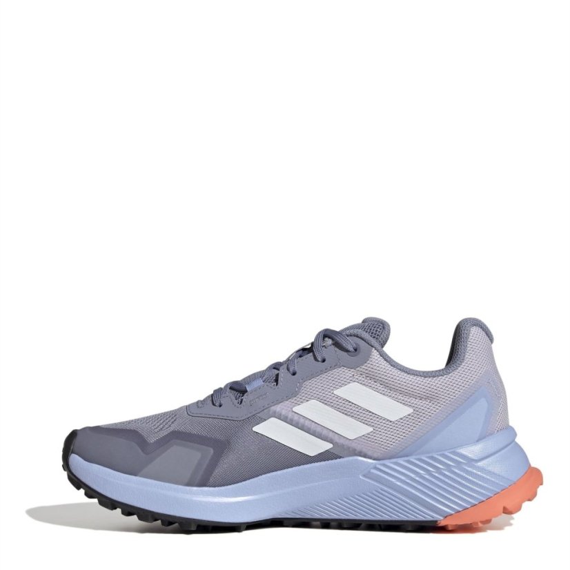 adidas Terrex Soulstride Rain.Rdy Trail Running Shoes Wom Womens Violet/White
