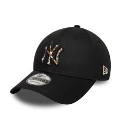 New Era Womens 9FORTY Adjustable Cap NY Black / Pony