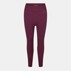 USA Pro Core High Rise Seamless Tights Womens Dark Cherry