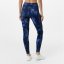 USA Pro USAPro Core High Rise Leggings Womens Navy Acid Dye