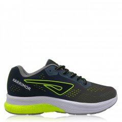 Karrimor Tempo 8 Mens Running Trainers Grey/Lime